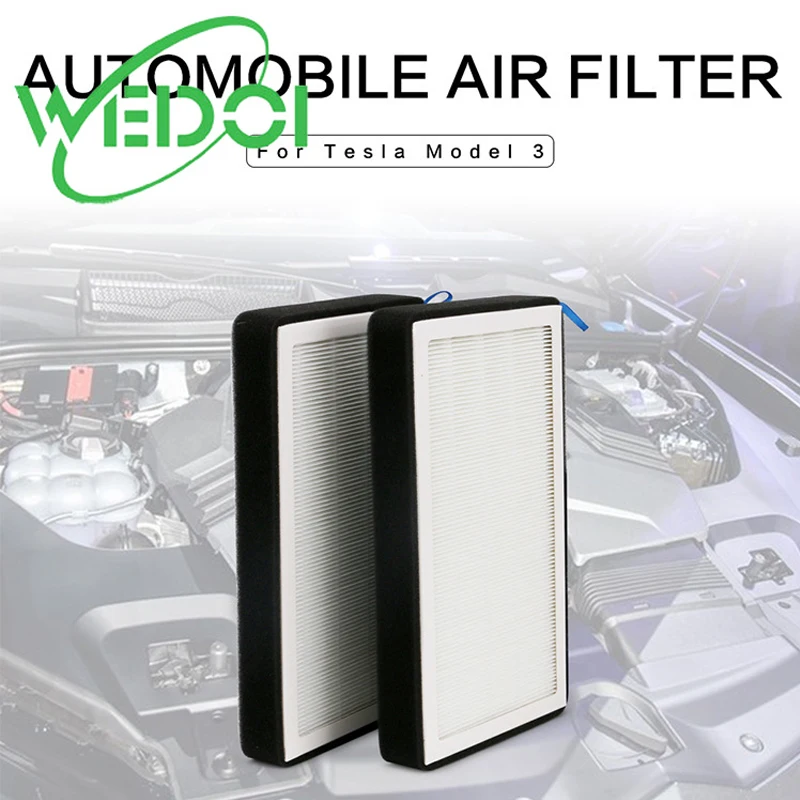 

Air-conditioning Filter For Tesla Model 3/Y Activated Carbon Air Conditioner Replacement Cabin Air Filter