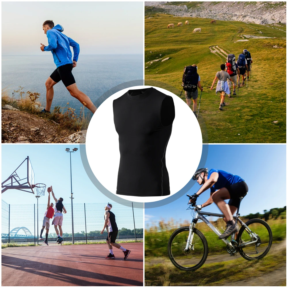 3 Pack Men Gym Tank Tops Y-Back Workout Muscle Tee Fitness Bodybuilding T Shirts T-shirt | Спорт и развлечения