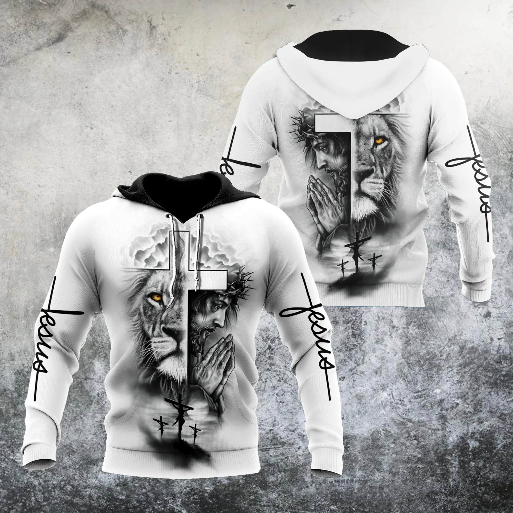 

Brand Hoodies Jesus Christ Tattoo, 3D Printed Men Sweatshirt Unisex Streetwear Zipper Pullover Jacket Casual Tracksuits style-06