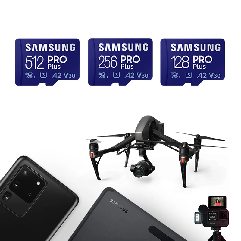 SAMSUNG карта памяти Micro SD 128 ГБ 256 512 160 м/с A2 U3 | Компьютеры и офис