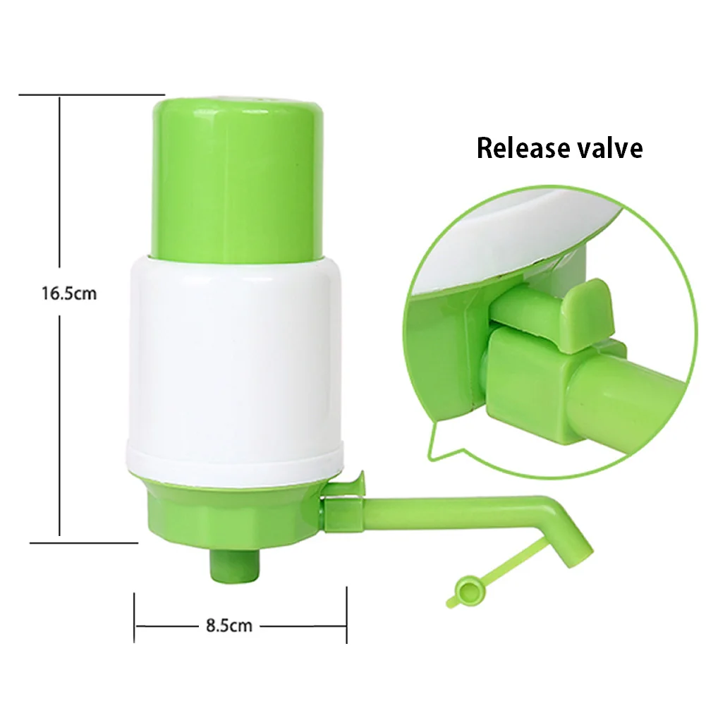 

1PC Plasticater Hand Press Pump Drinker Bottled Drinking Forater Dispenser Home Office %328/310