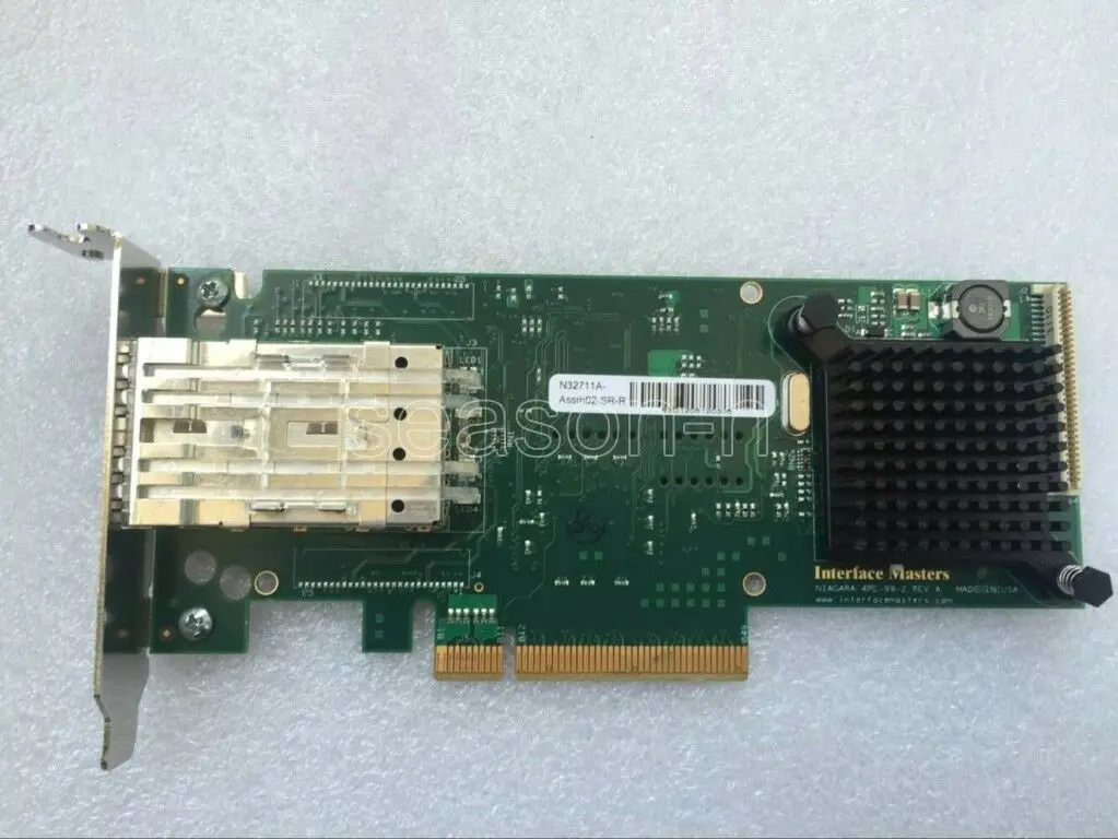 

Interface Masters Niagara 32711 Dual Port Fiber 10 Gigabit PCIe intel 82599ES