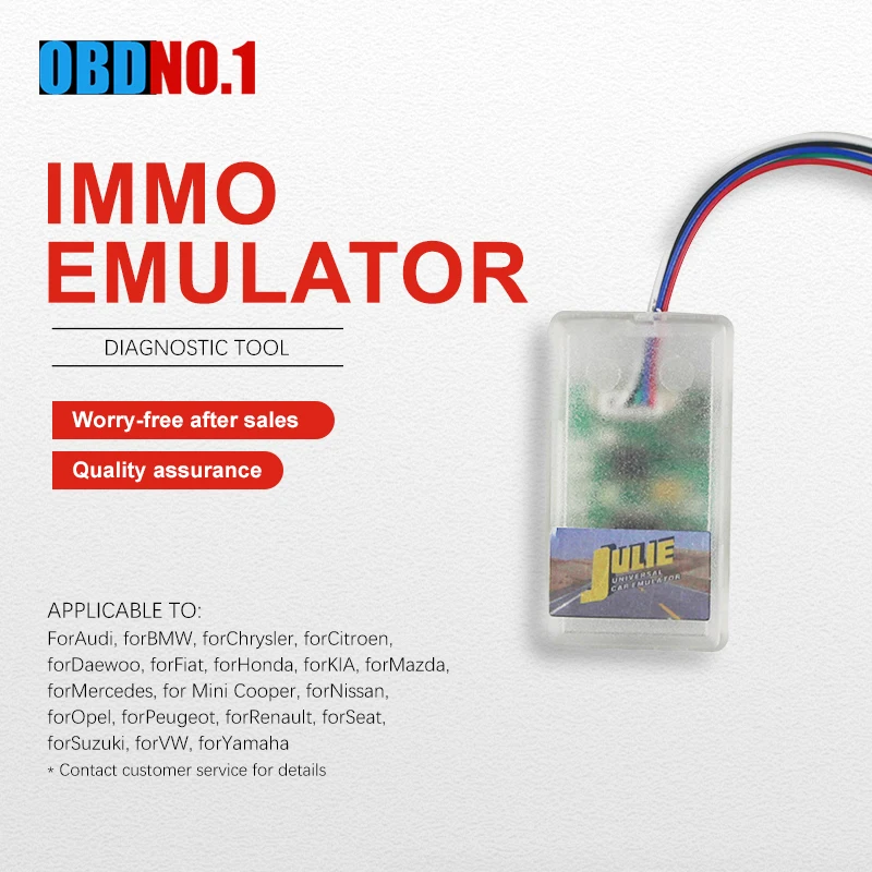 IMMO эмулятор Julie эмулятор универсальные программы автомобильный OBD2 диагностические инструменты forCAN-BUS/K-Line автомобили для JULIE эмулятор
