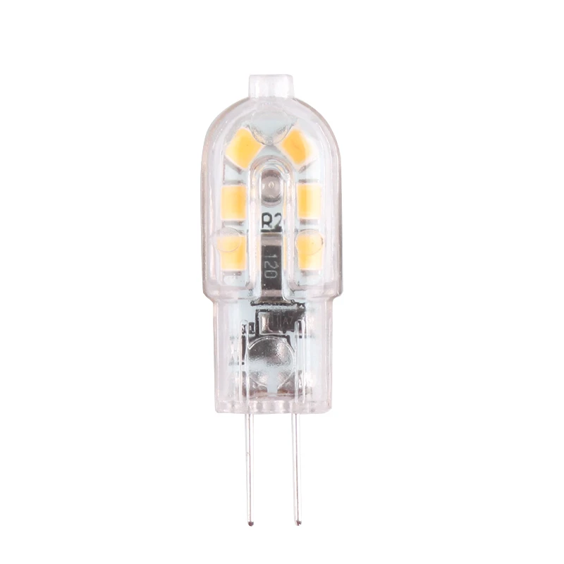2Pc G4 12V 2835 SMD Bulb Silicone Crystal Lamp 220V 3W Dimmable COB LED Light Canbus High Quality Super Bright Soft Energy Save - купить по