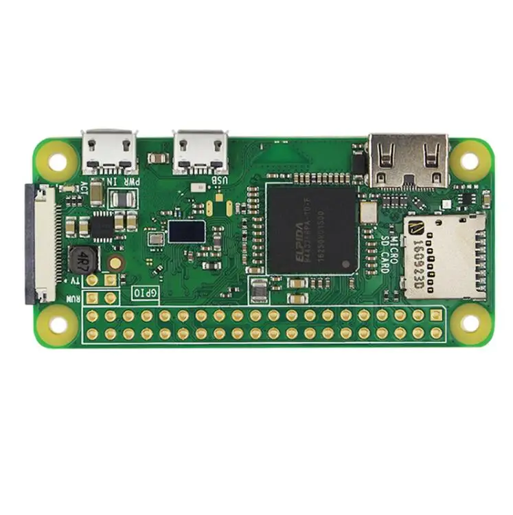 Оригинальный Raspberry Pi Zero W Беспроводной Ретро PI с WI FI Bluetooth 1 ГГц Процессор 512MB