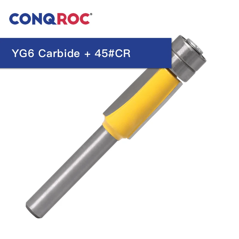 Фрезерный станок с прямым хвостовиком 6 мм фреза двойным подшипником инструмент