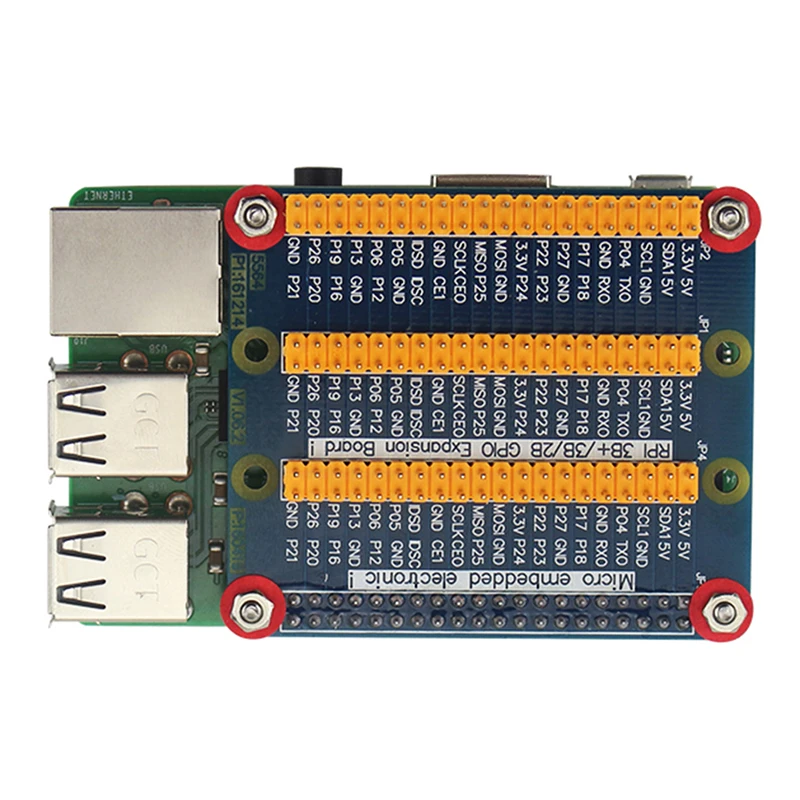 1 шт. Плата расширения GPIO от до 3 плата DIY для Raspberry Pi 4B/3B +|Аксессуары