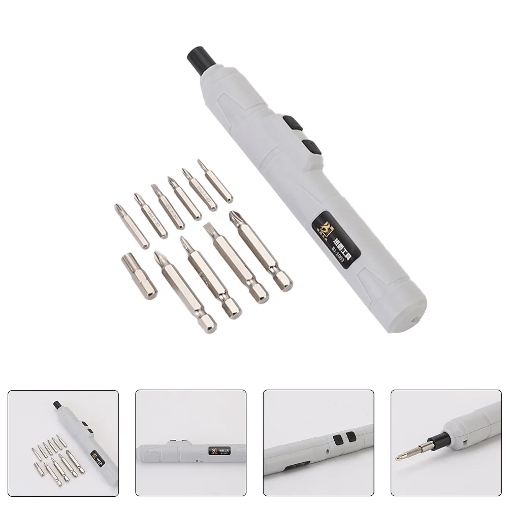 

1 Set Mini Electric Power Screwdriver Rechargeable Pen Type Small Screwdriver
