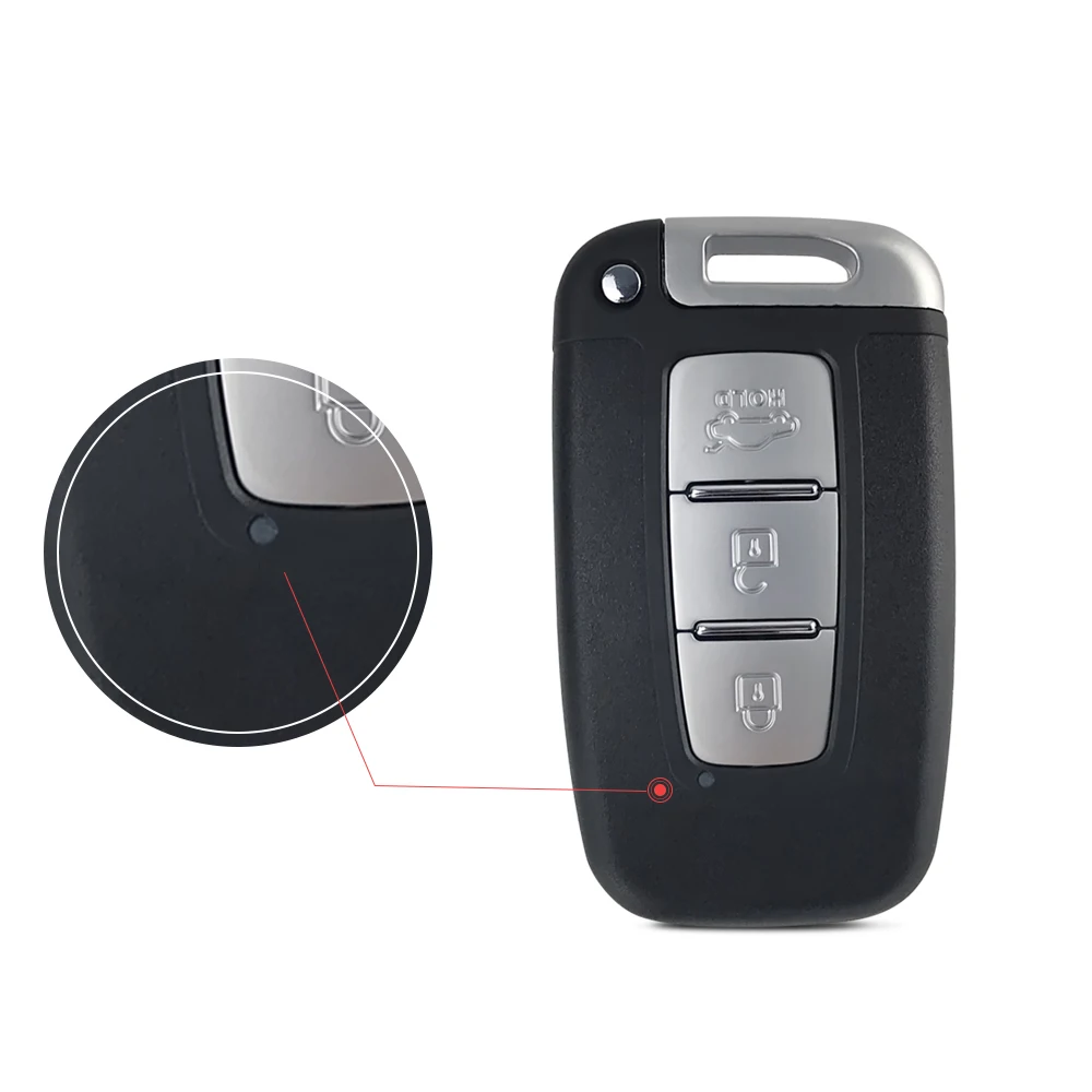 Ключ карта OkeyTech для Hyundai Tucson Santa Fe Ix35 Solaris фокус Гетц купе пульт дистанционного