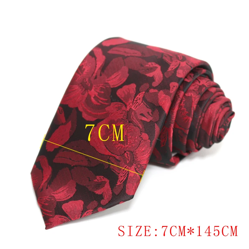 Мужские галстуки Модный цветочный галстук для мужчин и женщин классический