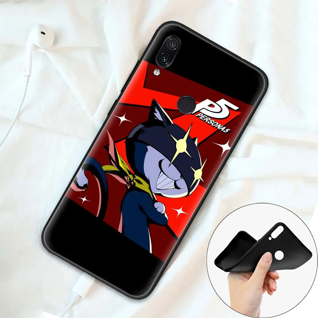 Мягкий чехол Persona 5 p5 для Xiaomi mi Red Note 10 9T 7 8 Pro CC9E x 2S MAX 3 8T|Чехлы-накладки| |