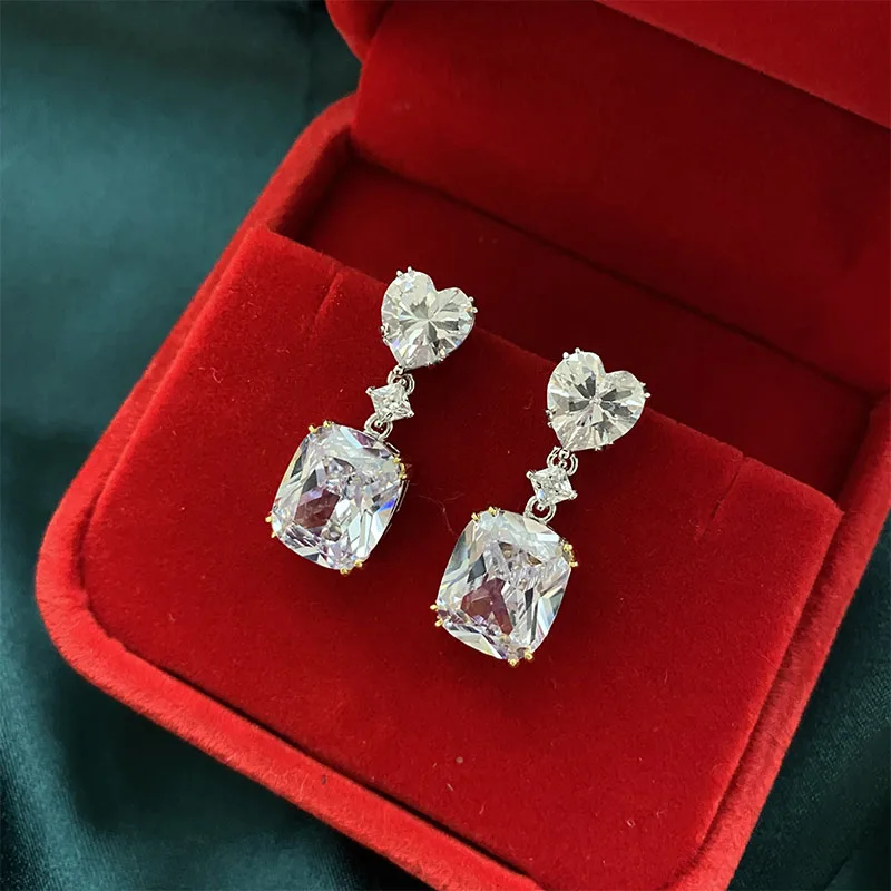 FUN BEAUTY 2020 женские новые модные циркониевые супер серьги простые и большие