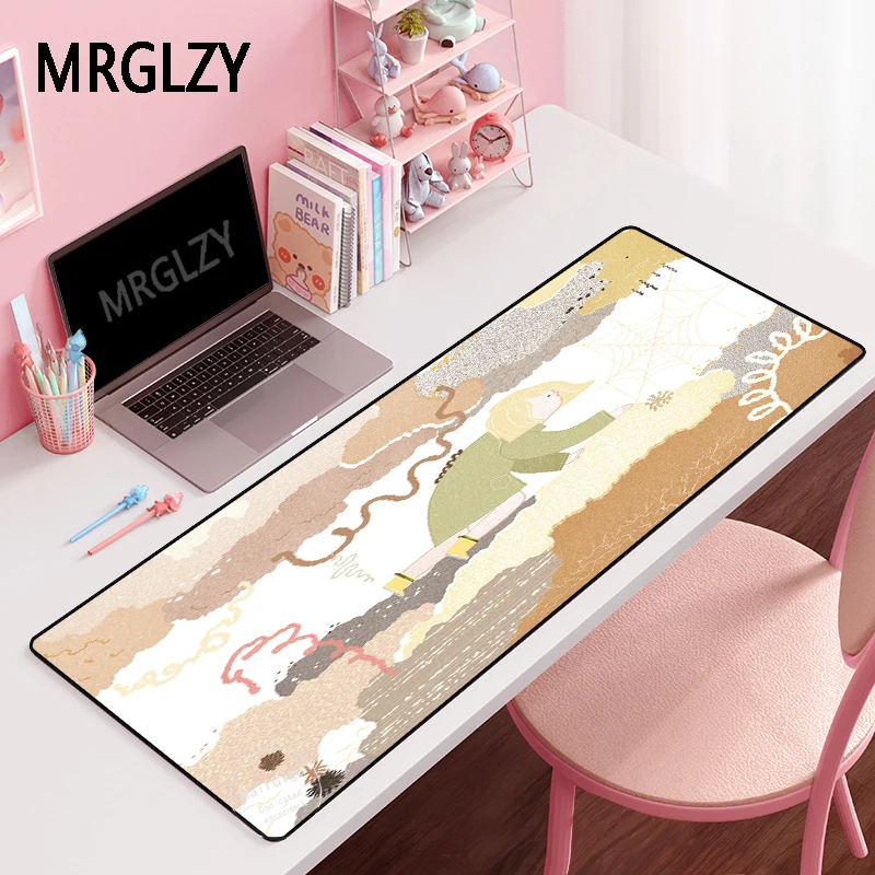 

MRGLZY Creativity Multiple Sizes XXL Large Gamer Girly Mouse Pad Rug Carpet Laptop Gaming Accessories MousePad Desk mat for Csgo