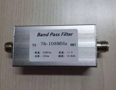 Полосно пропускающий FilterBPF 76 108 МГц полосовой фильтр Модуль датчика|Датчик ABS| |