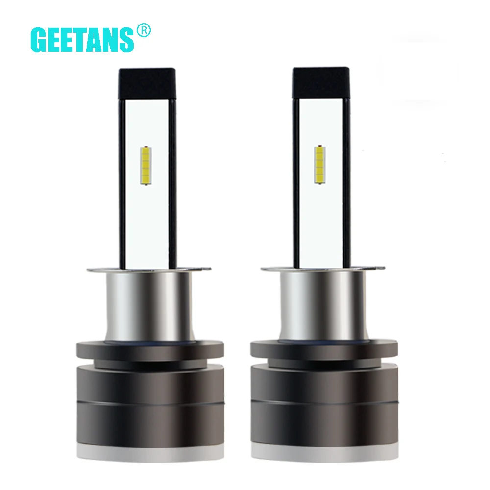 GEETANS H11 H1 светодиодный H4 HB4 H8 9005 H7 H27 HB3 9006 H3 HB2 9003 H9 880 6000K 12 в супер мини Автомобильные