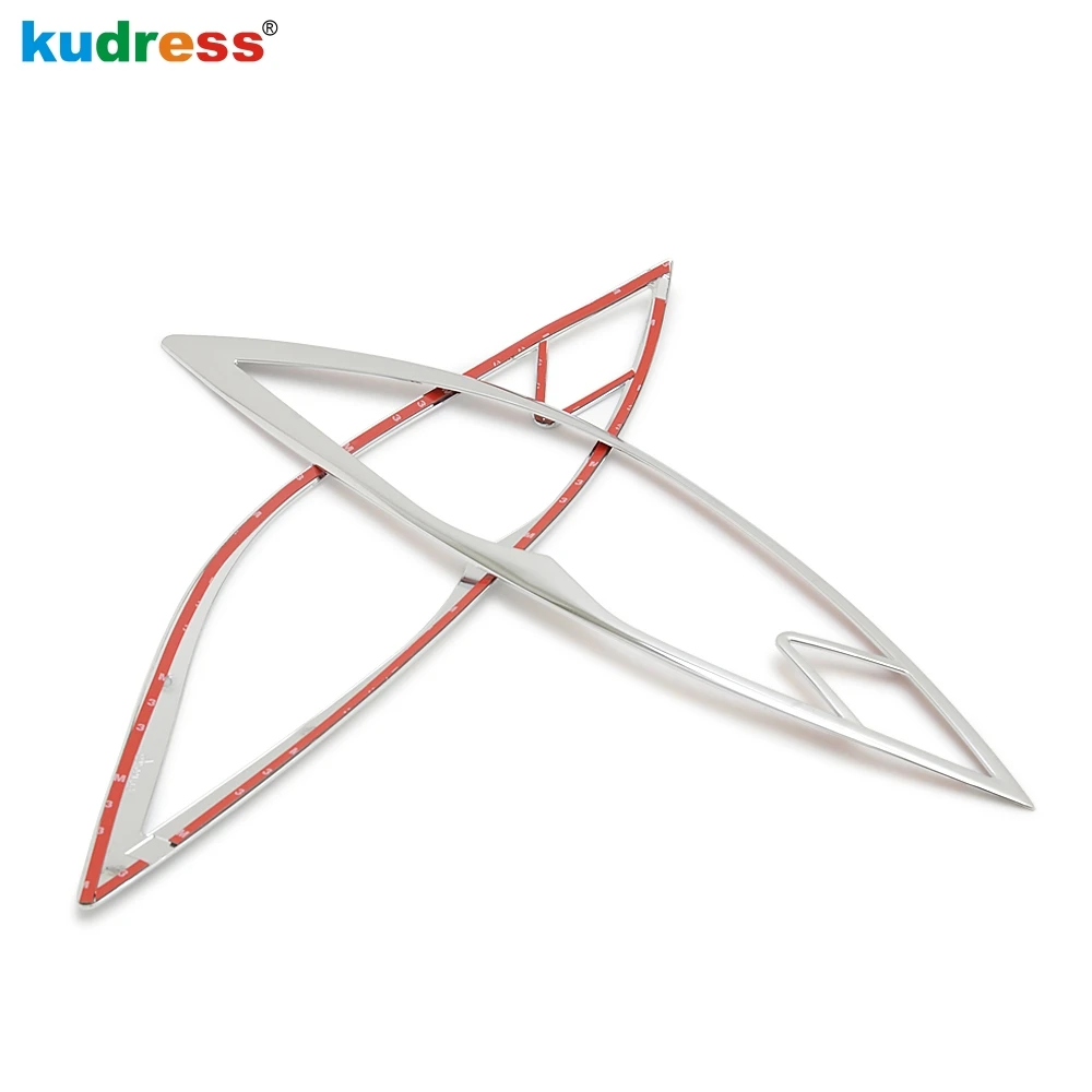 Передняя фара для Mazda 6 2009 2010 2011 2012 Sedan 4-door ABS Chrome крышка фары отделка корпуса