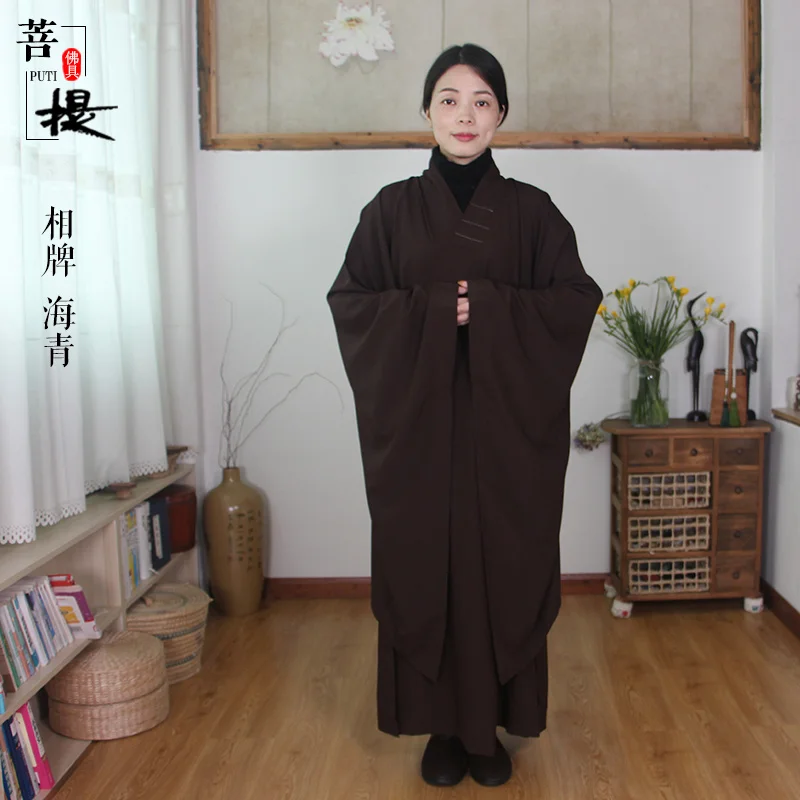Xiangpai monk's clothes Haiqing WuJie Bodhisattva's take monk man's worship Buddha coffee |