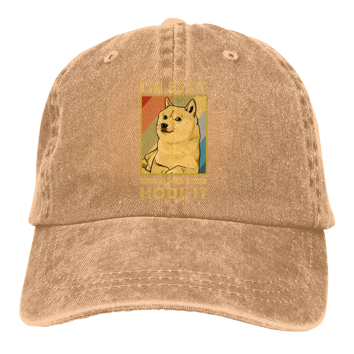 

I'm Sexy And I HODL It Baseball Caps Peaked Cap Dogecoin Cryptocurrency Miners Meme Sun Shade Hats for Men
