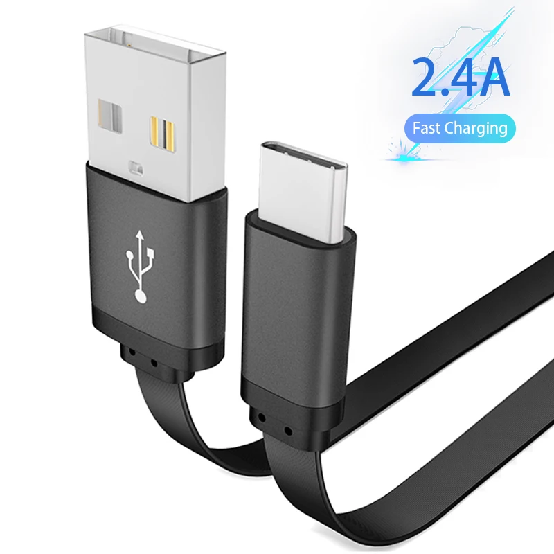 Кабель Micro USB плоский C кабель для синхронизации данных и зарядки телефонов Android