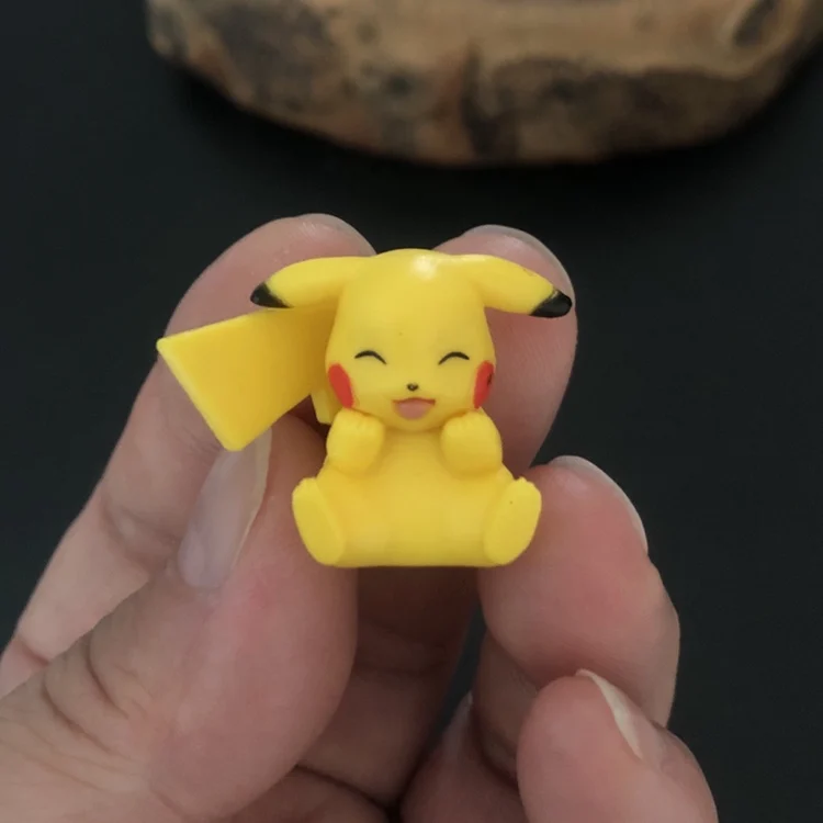 TOMY Подлинная Gacha Покемон Пикачу регидрого гульпин Minun Plusle Hatenna Kubfu Eevee Milcery милые