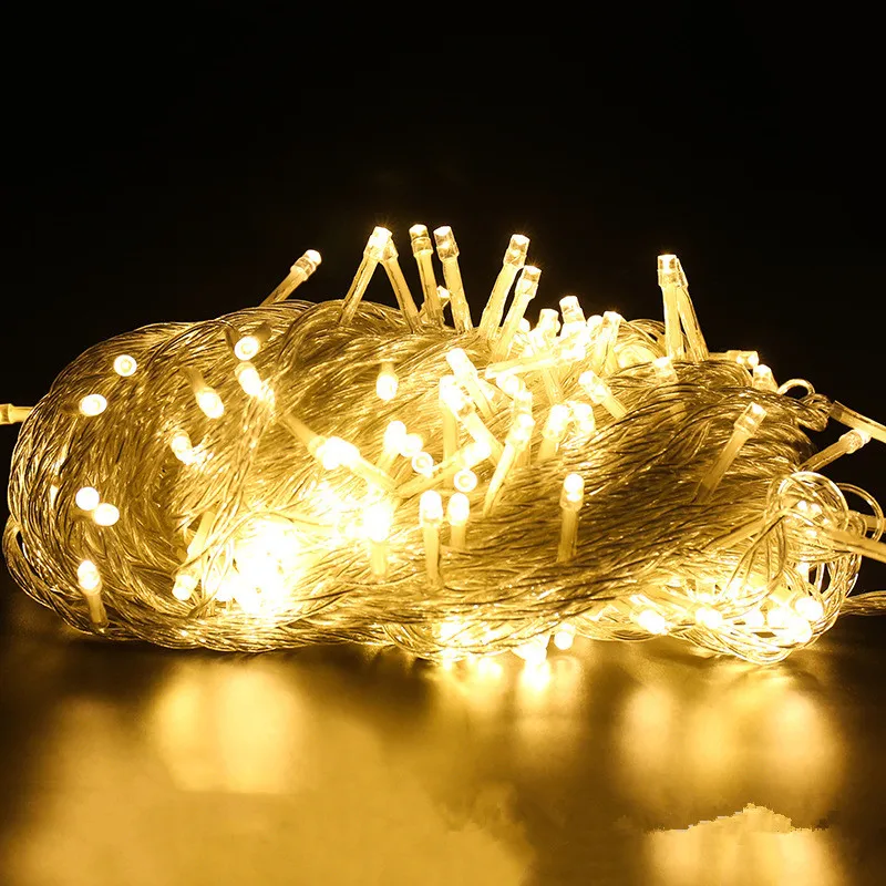 10 м 100 светодиодный ные гирлянды рождественские украшения для дома сказочные