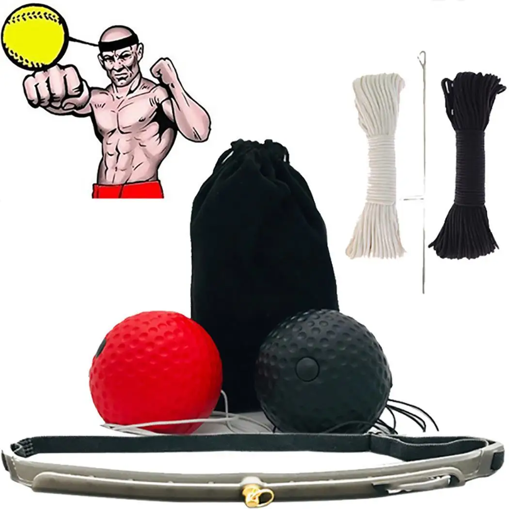 Мяч для тренировки по боксу мяч в тренажерном зале улучшение реакции с повязкой