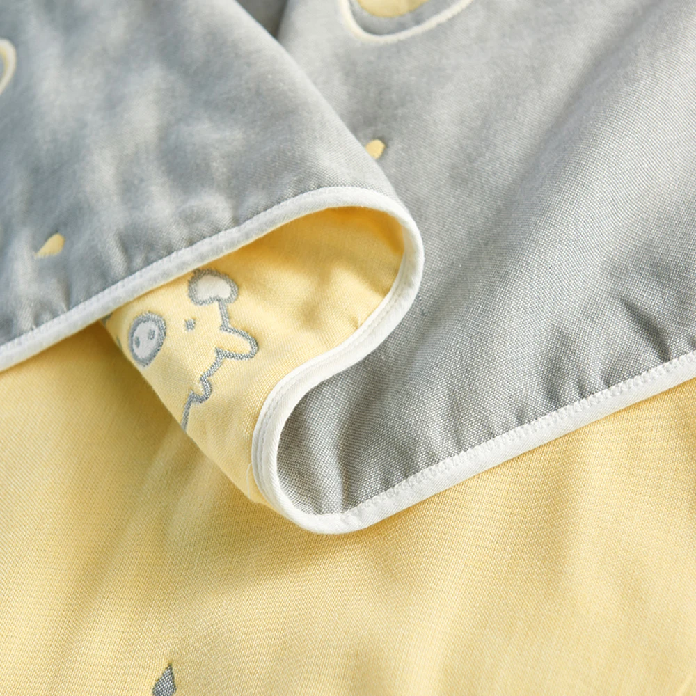 

Super Warm New Style Machine Washable 100% Cotton Thicken Blanket for Bed Suitable For King Size