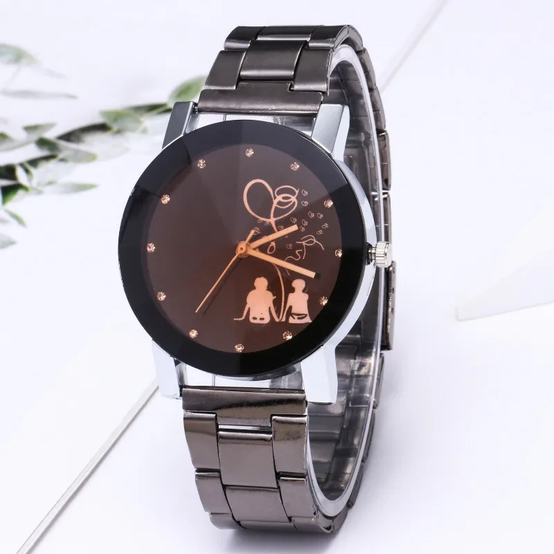 for Men Skute модные парные часы для мужчин кварцевые часы для женщин браслет из нержавеющей стали наручные часы для влюбленных часы Relogio Feminino Masculino - Цвет: for Men