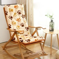long cushion mat for recliner rocking rattan chair folding thick garden sun lounge seat cushion sofa tatami mat without chair