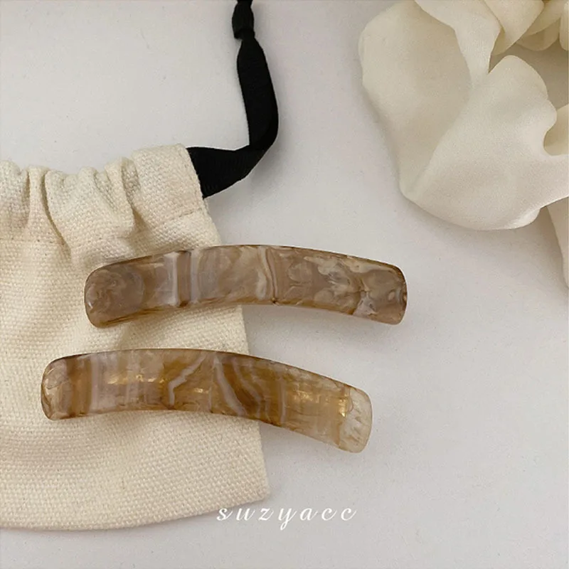 

Head Trim Clip Broken Hair Clip Top Clip Hairpin Bangs Duckbill Clip Hair Accessories Korea Vintage Style Acrylic Female Fashion