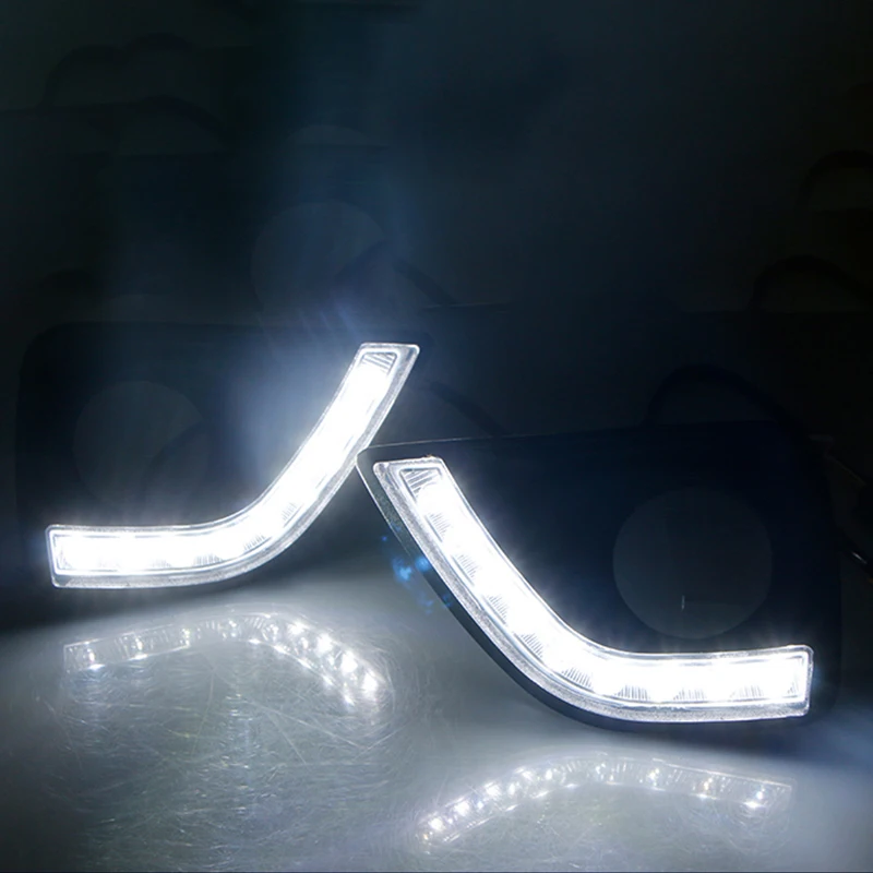 Светодиодный ные дневные ходосветильник drl с функцией диммера для Toyota MARK X REIZ 2011 ~