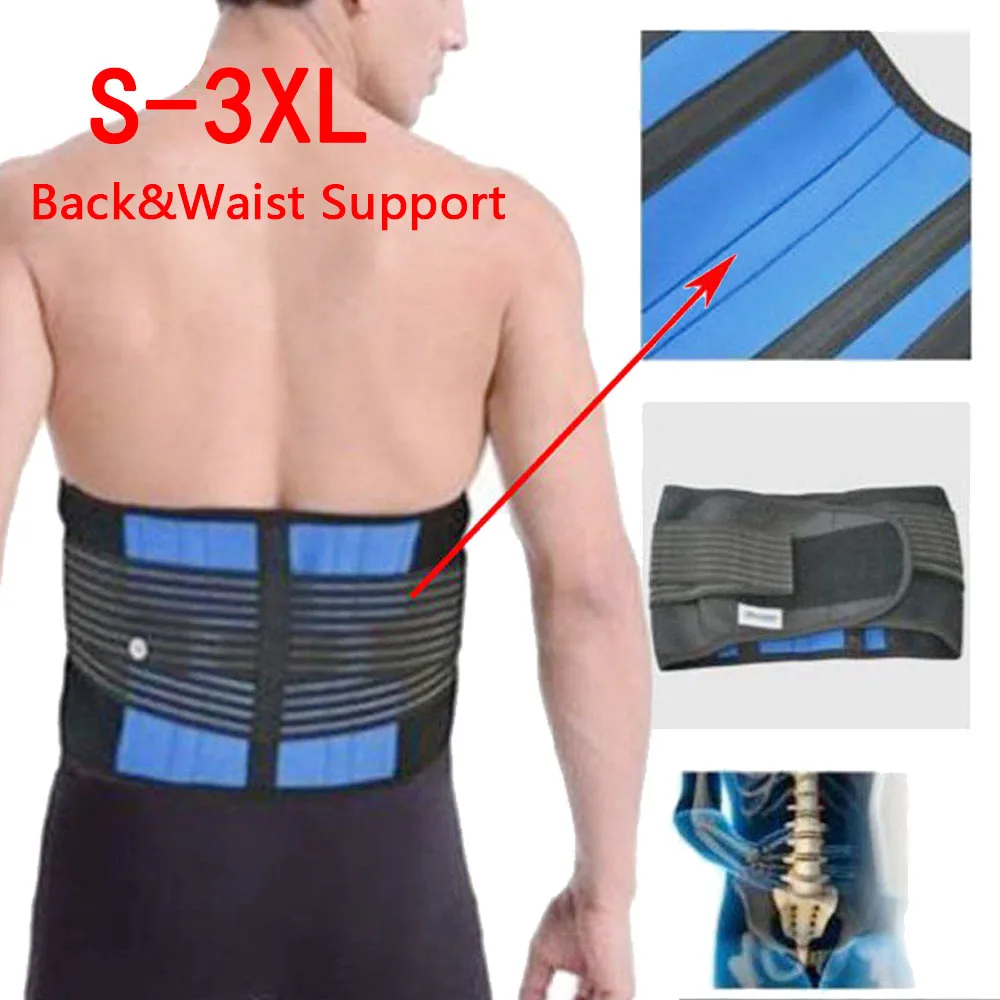 Medical Waist Belt for Back Pain Waist Trainer and Back Support Slim Fit Jogging Belt Adjustable Neoprene Flat Stomach Shapers