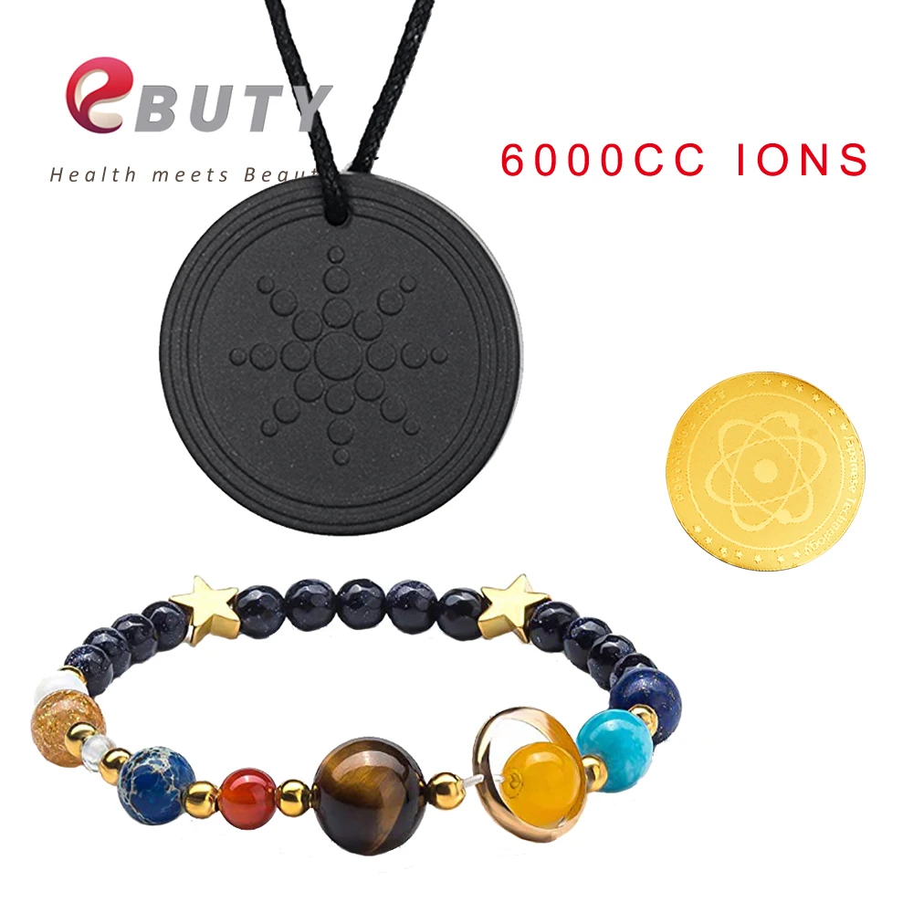6000CC кулон Quantum Pendant Подвески чакра турмалиновый браслет ювелирные изделия