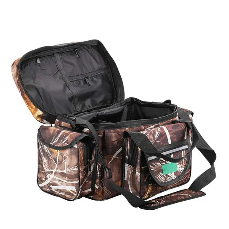 

Multi-function Bag Shoulder Messenger Large-capacity Fishing Gear Pocket Bags Tool Waterproof Durable Pack