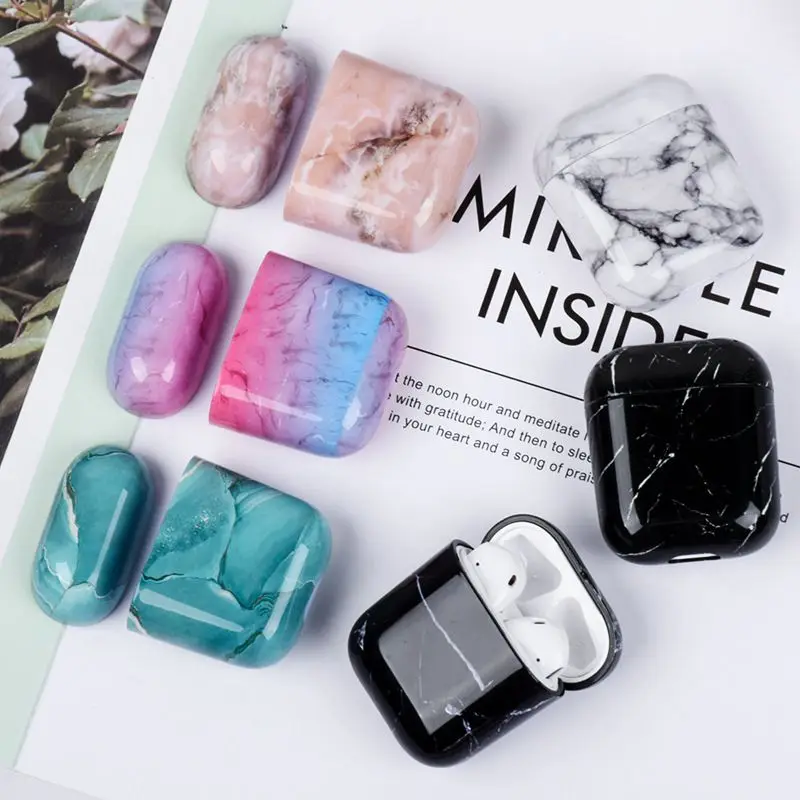 Универсальный чехол для наушников AirPods 1/2 защита беспроводных из поликарбоната и