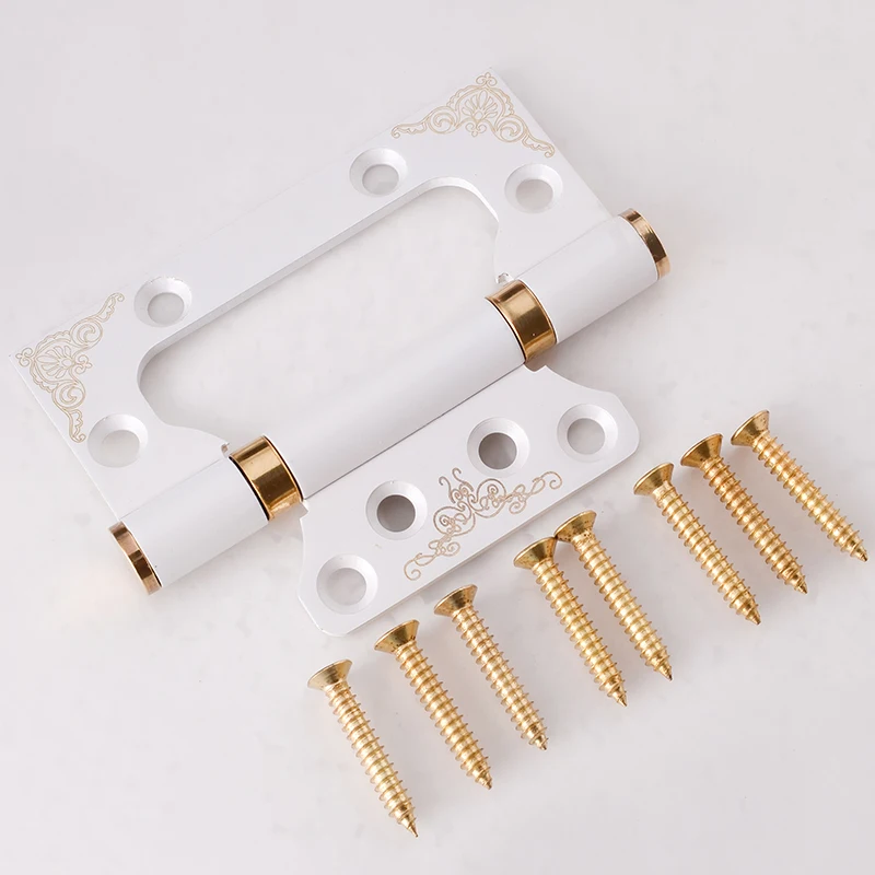 Дверные петли из настоящей древесины 2 шт. 4-дюймовые моющиеся для шкафа подшипник