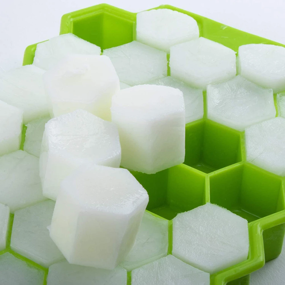 

New Ice Tray Cube Mold Creative DIY Honeycomb Shape Ice Cube Ray Mold Kitchen Ice Cream Party Cold Drink Bar Cold Drink Tools