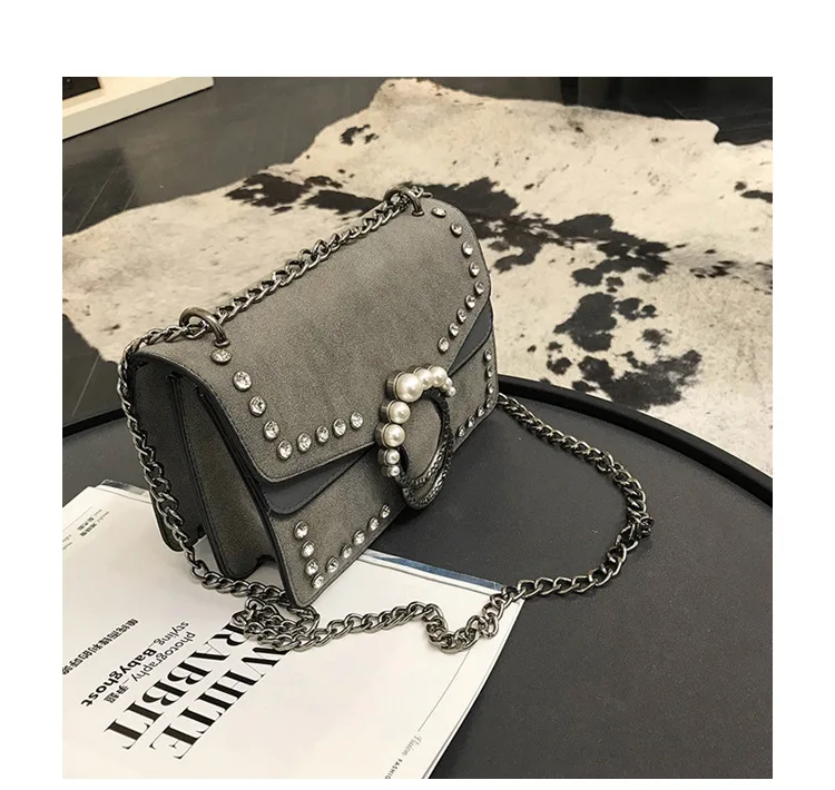 HANN INGRY Дамская квадратная сумка высокого качества модная матовая мессенджер из