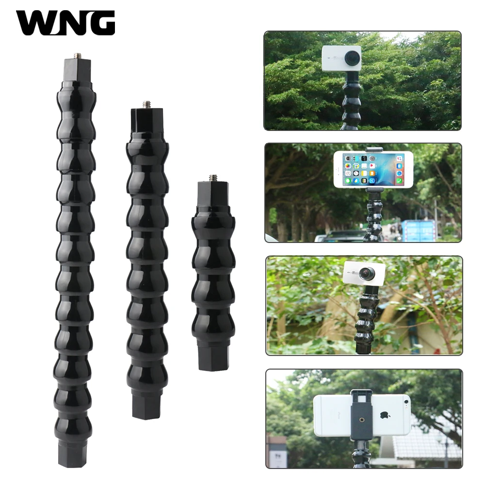 Гибкий зажим Кронштейн держатель монопода адаптер для экшн-камеры GoPro Hero Iphone Huawei |