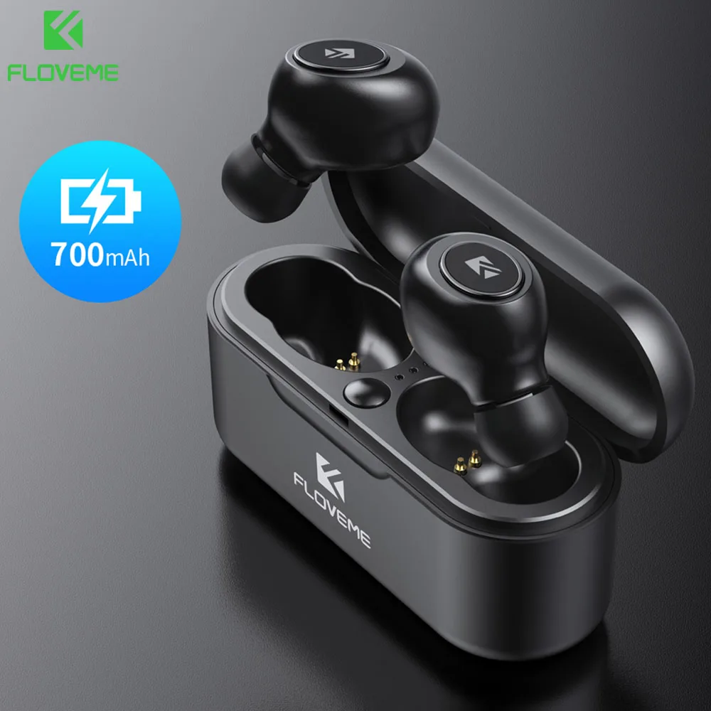 FLOVEME 5 0 TWS беспроводные наушники Xiaomi mi 9t 8 стерео bluetooth гарнитура с зарядным