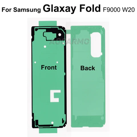 Клейкая лента для переднего ЖК-дисплея Samsung Galaxy Fold F9000 W20 SM-F900F Z Fold2 F9160 W21