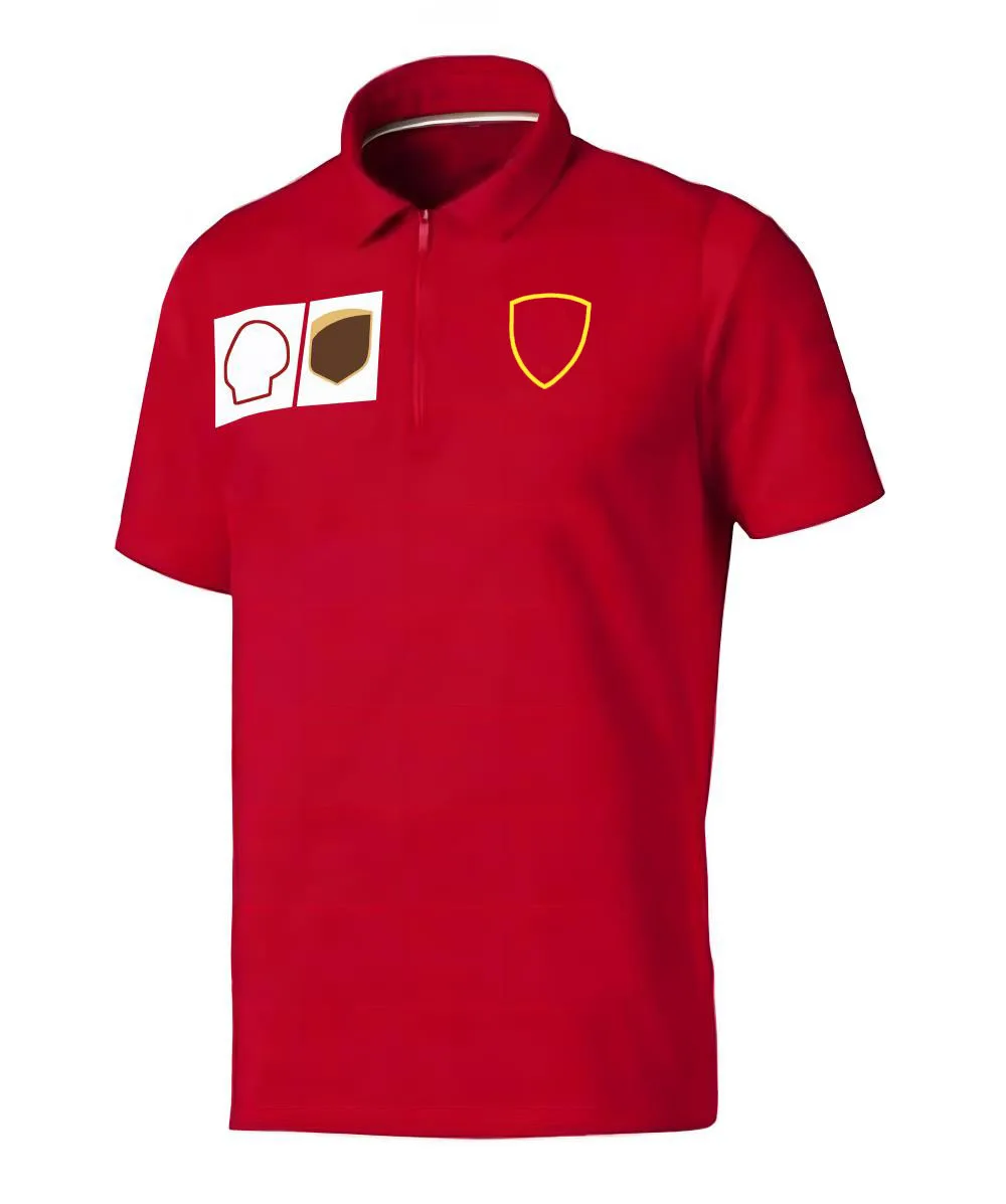 

F1 T-shirt POLO shirt overalls short-sleeved 2021 fans men's new racing suits team new racing suits