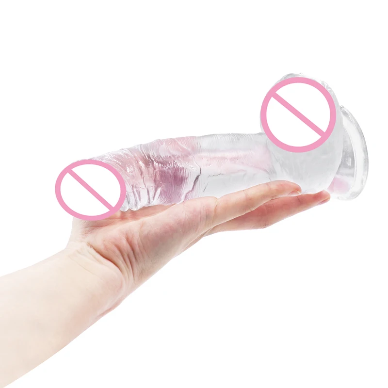 Огромный Кристальный фаллоимитатор 7 87 дюйма для женщин секс игрушки G spot не