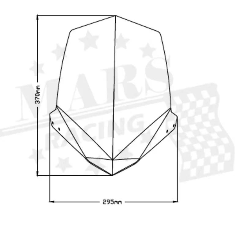 Аксессуары для мотоциклов ветровое стекло фотодефлектор HONDA CB500F алюминиевый