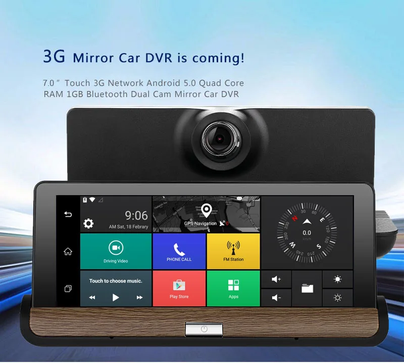 Maiyue star full HD 1080p7 дюймов dash камера android 5,0 Глобальная система позиционирования навигационный объектив рекордер автомобильная камера