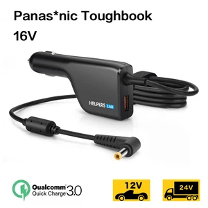 Автомобильное зарядное устройство для ноутбука, 16 В, 4,5 А, 72 Вт, блок питания для Panasonic Toughbook и IBM A R T X series