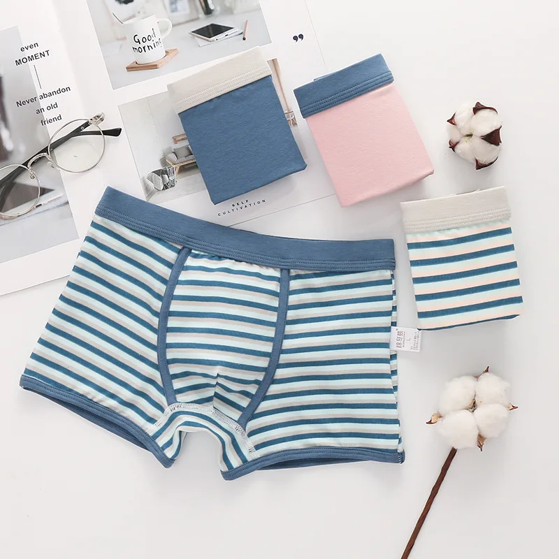 3 шт./лот новое нижнее белье для мальчиков шорты из чистого хлопка