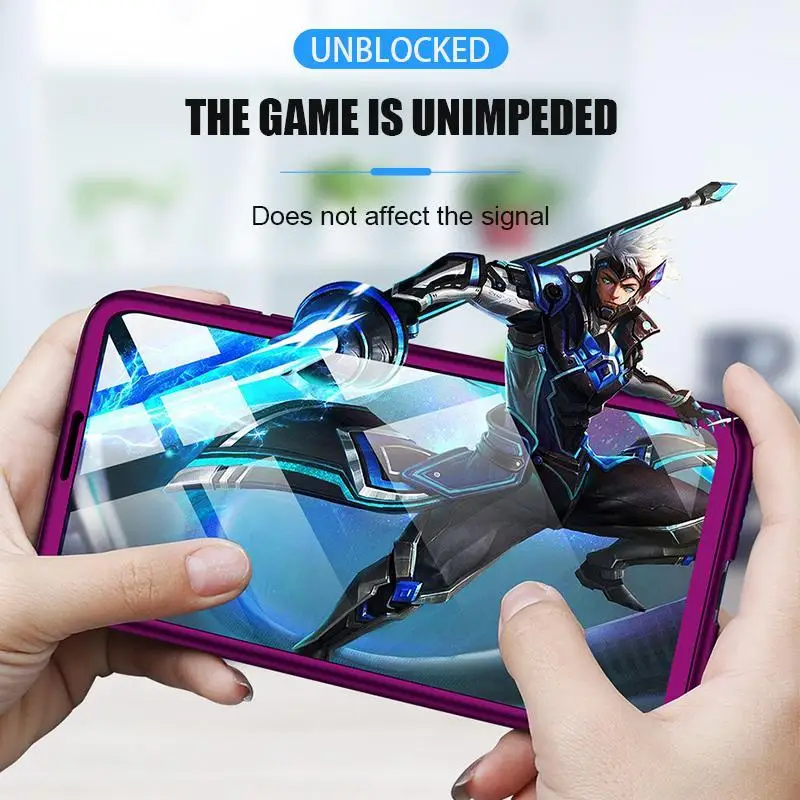 

360 Full Cover Case For Samsung Galaxy A12 A42 A21S A51 A71 A11 A31 A41 A70 A50 A30 A20 A20E A7 A750 A6 A8 2018 Protective Case