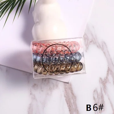 1 коробка/9 шт., новинка, han edition, женские эластичные резинки для волос, модные резинки для волос, яркие цвета, аксессуары для волос