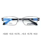 Японские высококачественные очки для чтения, антибликовые асферические линзы 0  + 6,00, унисекс
